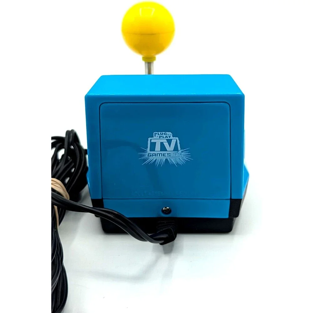 Ms. Pac-Man 5 in 1 Plug and Play 2004 Jakks Pacific TV Namco Game - Tested
